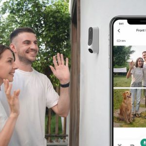 Lindo mega Plus Dual-Cam Video Doorbell 2K Helps You Catch Porch Pirates