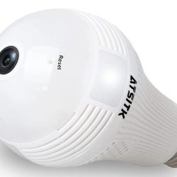 ATSITK Light Bulb Camera with WiFi & Motion Detection