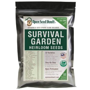 Open Seed Vault Survival Garden Heirloom Seeds