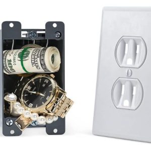 Electrical Outlet Hidden Wall Safe