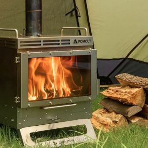 Dweller-Ti Tent Stove Outdoor Fireplace