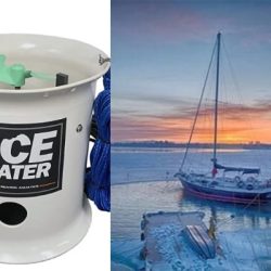 Ice Eater P1000 Pond De-Icer Prevents Ice Formation