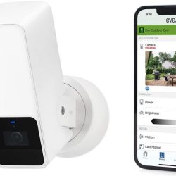 Eve Outdoor Cam HomeKit Secure Video Floodlight Camera