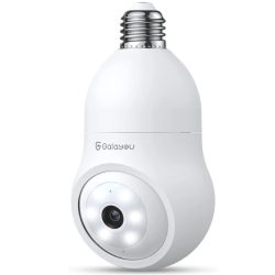 GALAYOU 2K Light Bulb Camera with Alexa