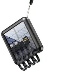 Portable 15000mAh Solar Power Bank for Phones