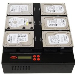 Systor 1 to 5 Flatbed SATA HDD/SSD Duplicator & Eraser
