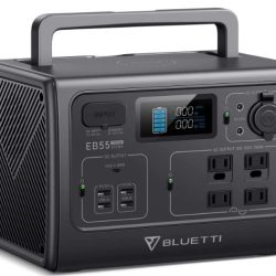 BLUETTI EB55 Portable Power Station with 4 x 700W AC Outlets