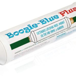 Boogie Blue Plus Garden Hose Water Filter for RV Use