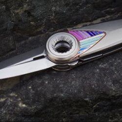 Mandala EDC Knife with Ti Handle