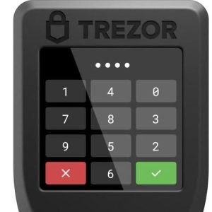Trezor Model T Hardware Crypto Wallet