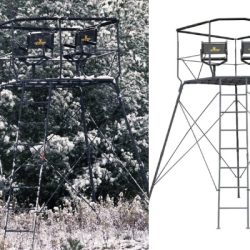 Rivers Edge Outpost Tower 2-Man Treestand for Hunting