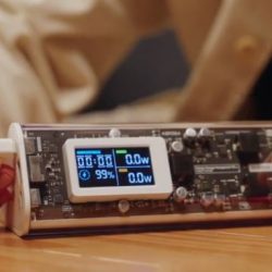 Shargeek 170 3-Device Charging Power Bank with Smart Display