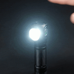 urFlamp C6 Sensor Based Right Angle Flashlight & Headlamp