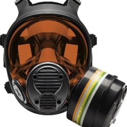 Parcil NB-100 Tactical Gas Mask with Glare Reducing Lens
