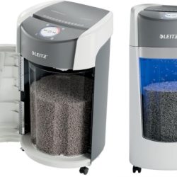 Leitz IQ OptimMax P5 Micro-Cut Paper Shredder