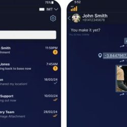 Iridium Chat App for Global Messaging with Satellite